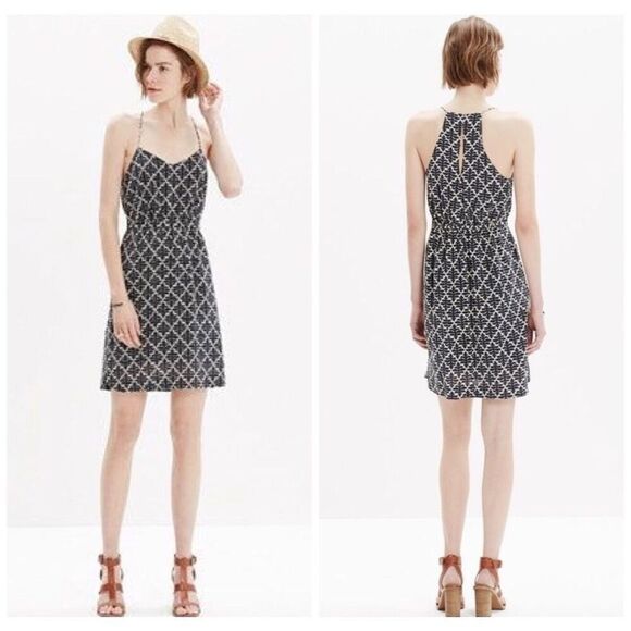 Madewell Silk Daylight Dress in Ikat Bloom - Picture 2 of 8